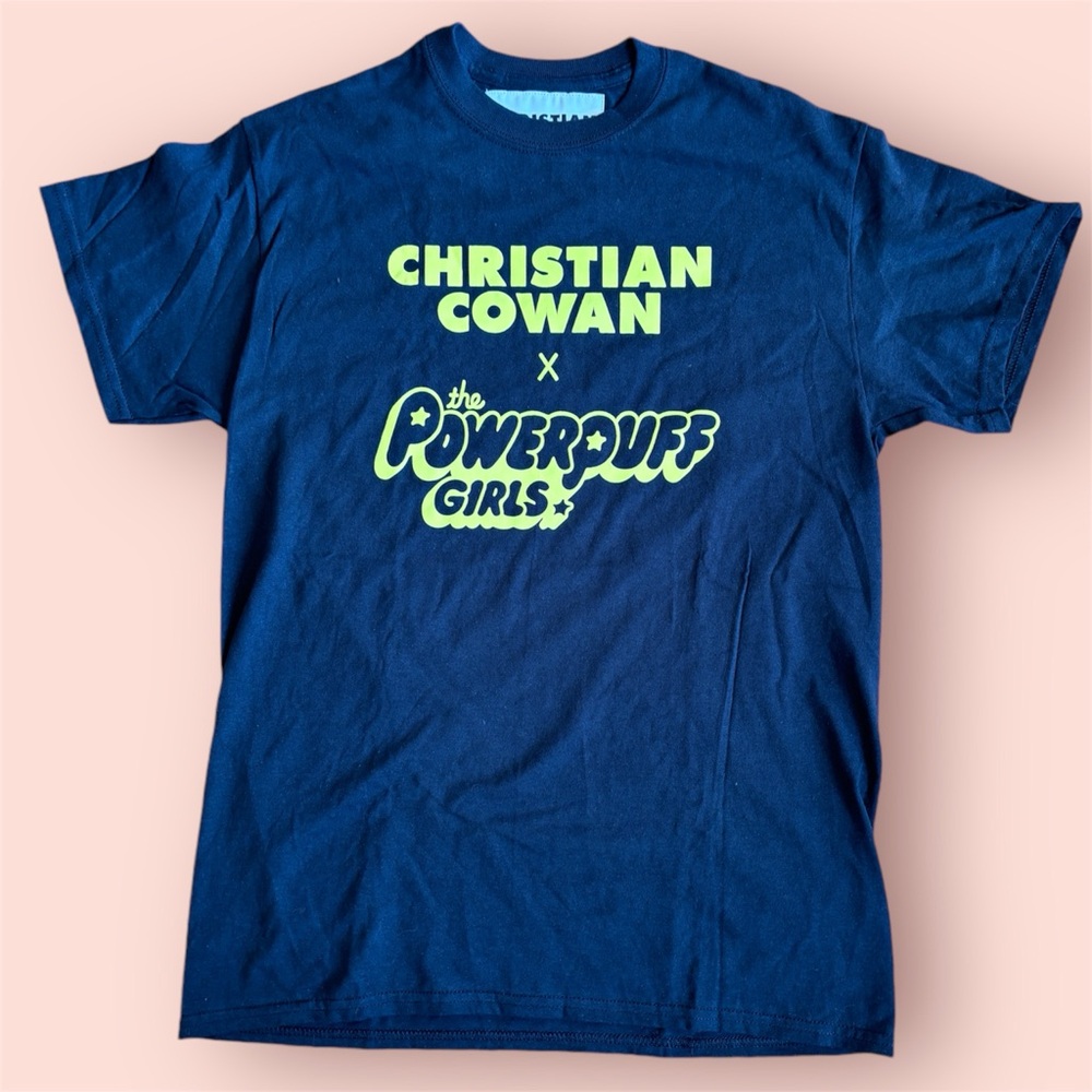 CHRISTIAN COWAN X POWERPUFF GIRLS RARE COLLABORATION T SHIRT SIZE ADULT MEDIUM